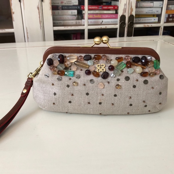 Coach Embellished Clutch Vintage - Picture 1 of 10